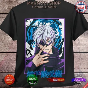 Gojo Satoru Jujutsu Kaisen T-Shirt Sukuna Anime Japanese Tee Shirt Manga JJK - Picture 1 of 18