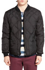 7 Diamonds Mens L42905 Black Koin Down Quilted Jacket Size L