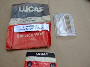 Triumph Lucas 54576815 L766 weiße klare Linse Seitenleuchte - Bild 1 von 4
