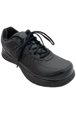 New Balance 女式 WW577 系带牛津运动鞋黑色 — 第 1/3 张图片