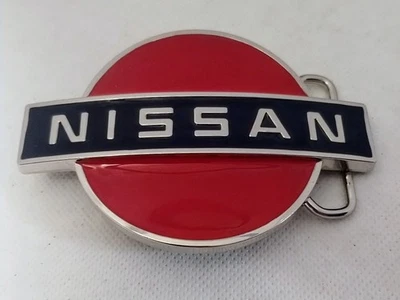  Автомобильный вилочный погрузчик Nissan с эмалированной пряжкой ремня Z  - Изображение 1 из 3