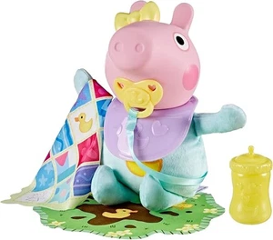Peppa Wutz interaktive Babypuppe, 28 cm große Puppe, Nuckel Peppa Pig - Bild 1 von 7