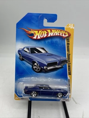 Hot Wheels 2009 New Models 8/42 '69 Mercury Cougar Eliminator 8/190 Blue F50 - Image 1 of 3