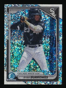 2024 BOWMAN CHROME PROSPECTS RYAN BURROWES /299 SPECKLE REFRACTOR #BCP-119 - Picture 1 of 3