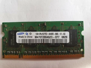 Samsung DDR2 1GB SO-DIMM - Bild 1 von 1