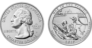 2019 P&D War In the Pacific Guam National Park Quarters American The Beautiful - Bild 1 von 7