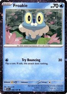 Obsidian Flames Froakie 056/197 Cosmos Holo Common Pokémon TCG - Picture 1 of 1