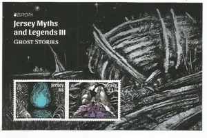 Jersey Block Europa 2022 Geschichten und Mythen postfrisch - Bild 1 von 1