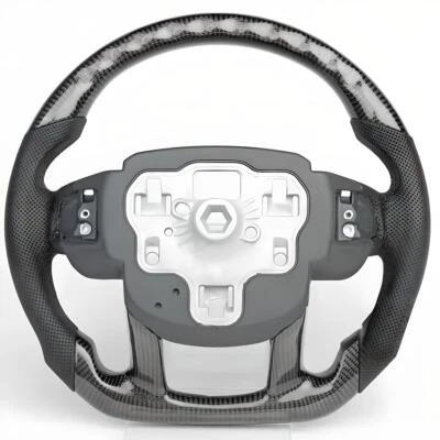 Carbon Fiber Steering Wheel w/ Heated For Land Rover Range Rover Sport SVR New - Image 1 of 4