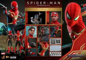 Action Figure Spider-Man No Way Home Movie Masterpiece Deluxe 1/6 - Foto 1 di 24