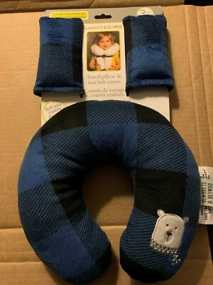 Blankets And beyond Travel pillow And Seat Belt 3 Pcs For Baby  - Image 1 of 4
