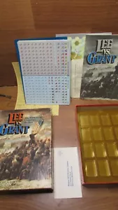 Victory Games : Lee vs. Grant: The Wilderness Campaign of 1864 *UNPUNCHED* - Picture 1 of 10