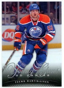 2011-12 UD Young Guns Canvas Teemu Hartikainen RC #C100 - Picture 1 of 2