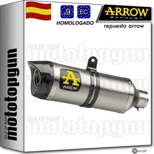 ARROW TUBO ESCAPE HOMOLOGADO THUNDER ALUMINIO C YAMAHA TRACER 7 2024 24 - Imagen 1 de 4