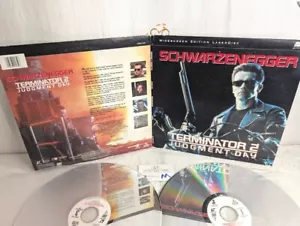TERMINATOR 2: JUDGMENT DAY (1991) Arnold Schwarzenegger LaserDisc , Widescreen - Picture 1 of 11
