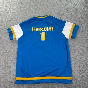 Disney Hercules Jersey Mens XL Blue Soccer Olympus Fly Pegasus Zero Hero - Picture 1 of 9
