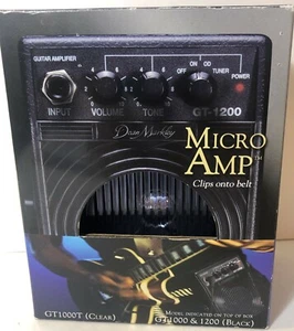 DEAN MARKLEY GT-1000T 3 WATT Blue/Clear Guitar Micro-Amp TESTED Fast Shipping!!! - Picture 1 of 9