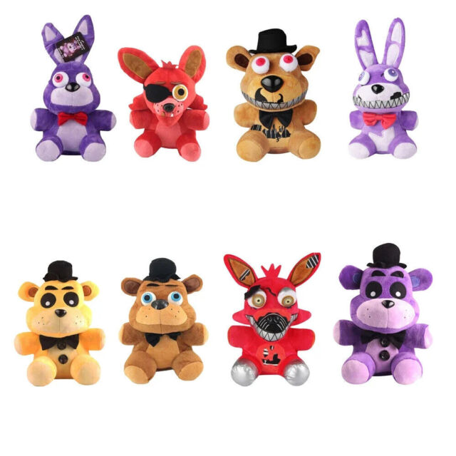 Bonecas de pelúcia Five Nights At Freddy's FNAF jogo de terror de pelúcia  brinquedo macio