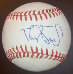 Darryl Strawberry Signed Autographed Baseball Vintage William D White RONL Ball - Picture 1 of 6