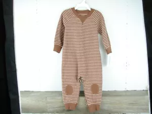 Pagliaccetto nuovo Carter's bambino pezzo unico marrone 6 mesi 6M - Foto 1 di 8