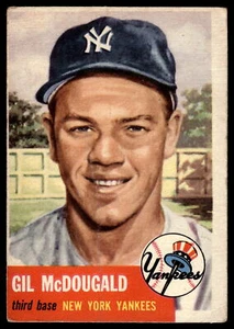 Gil McDougald | 1953 Topps #43 | EX+ - Imagen 1 de 2