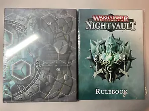 Warhammer Underworlds Nightvault Rulebook And Battle Board - New - Picture 1 of 1