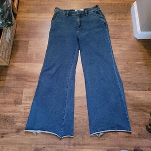 Anthropologie Wide Leg Denim Jeans Gr. 28 WEICH dehnbar - Bild 1 von 9