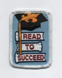 BSA "Read To Succeed" Activity Patch, transparente Kunststoffunterlage, neuwertig! - Bild 1 von 1