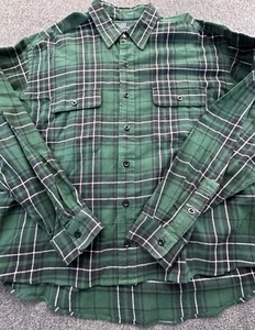 Polo Ralph Lauren Hemd Herren X-Large grün kariert Whitfield Button Down Flanell - Bild 1 von 9