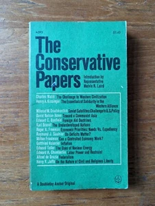 The Conservative Papers - Anchor A393 Taschenbuch, 1964 Erstausgabe - Bild 1 von 7