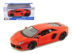 Lamborghini Aventador LP700-4 Orange 1/24 Diecast Model Car by Maisto - Picture 1 of 1