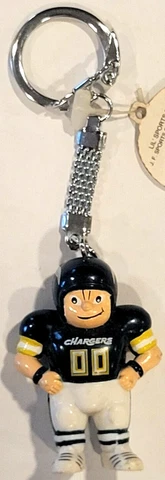 NFL San Diego Chargers Lil Sports Brat Keychain, NEW (PLAYER) Cover