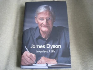 JAMES DYSON SIGNED - INVENTION - A LIFE - First UK Hardcover Edition NEW VACUUM - Picture 1 of 12