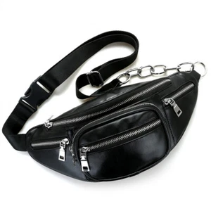 Hip Bag Women Waist Bag Removable Belt Purses Belt Fanny Pack - Picture 1 of 12