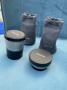 FUJIFILM FinePix 1.5x Silver Tele Conversion Lens & 55mm Adapter Ring & 0.79x - Picture 1 of 10