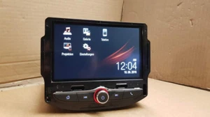 Original Radio FM Display Opel Corsa E Mokka X Bildschirm LCD 2016 Bj. - Bild 1 von 9
