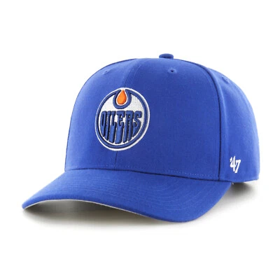 '47 BRAND NHL Edmonton Oilers Cap Basecap MVP Cold Zone DP 196895641203 royal Kappe
