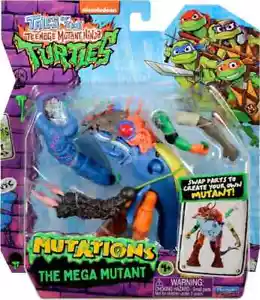 TMNT Teenage Mutant Ninja Turtles Mutations Mix N Match MEGA MUTANT 5" Figure - Picture 1 of 7