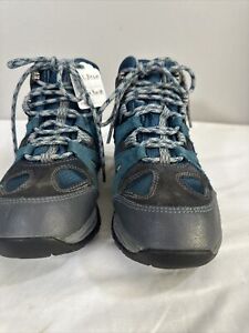 LL Bean Youth Hiking Boots 6youth Blue/Gray Casual outdoors Activewear Camping