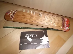 Japanese Traditional MINI KOTO Portable Acoustic Wooden Harp 13 Strings 43cm JPN - Picture 1 of 4