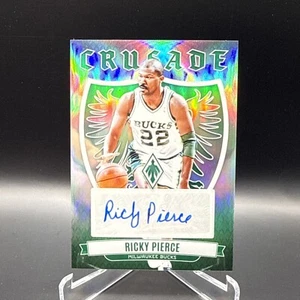 2023-24 Panini Phoenix - Crusade Signatures #CS-RPM Ricky Pierce (AU) - Bild 1 von 4