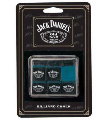 JACK DANIELS Jack Daniel's Billiard Chalk 6 Pieces JD-30132