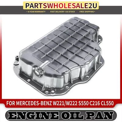 Cacerola de aceite del motor para Mercedes-Benz C216 CL550 2007-2008 W221 S550 2007 2008-2013 Foto 1 de 4