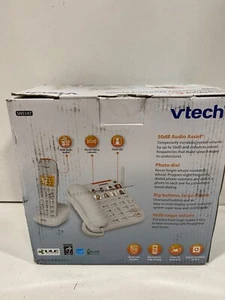 VTech SN5147 Amplified Corded/Cordless Senior Phone with Answering White - Picture 1 of 2