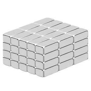 Imán de neodimio N50 cuadrado 14x4x2,5 mm | 2 kg de fuerza de sujeción | Mini pero fuerte y plano - Imagen 1 de 5