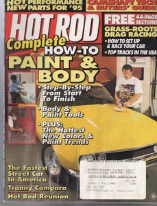 MARCH 1995 HOT ROD MAGAZINE HOW TO PAINT CAMSHAFT TECH FASTEST STREET CAR - Picture 1 of 1