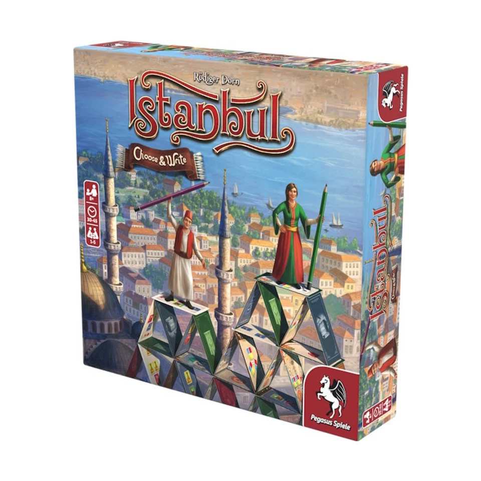 Juegos Pegasus Boardgame Istanbul - Choose & Write Box en muy buen estado/casi nuevo Foto 1 de 1