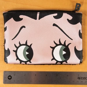 Betty Boop X Ipsy 7x5" Makeup Pouch Bag Women’s Pink Sequins - Picture 1 of 3