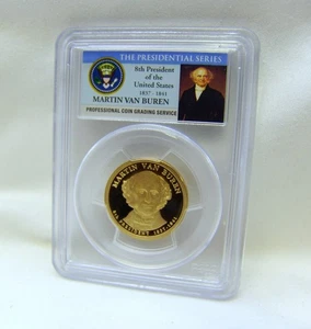 2008-S Martin Van Buren 1 $ Präsidentenmünze!  PCGS PR69DCAM! - KEINE RESERVIERUNG! - Bild 1 von 4