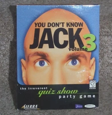 Brand New & Sealed You Don't Know Jack Volume 3 Big Box PC Quiz Show Party Game - Image 1 of 4
